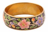 Украшение  Браслет латунь ручная роспись №141