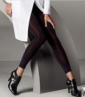 Чулки в крупную сетку