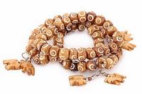 Украшение  Браслет кость буйвола(набор из 3)№12