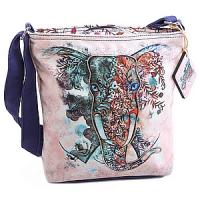 Сумка хлопок с декор. отделкой №35