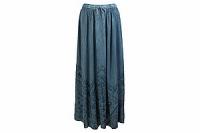 Юбка  (вискоза) с вышивкой №19