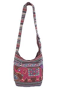 Сумка кросс-боди вышивка "Слон" №192