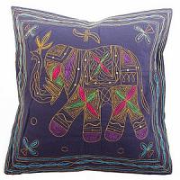 Наволочка с вышивкой "Слон" №80