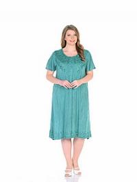 Платье (вискоза) с вышивкой №170