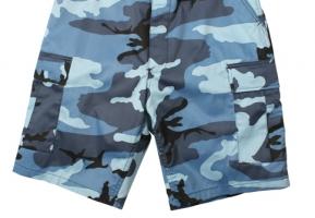 Шорты BDU небесно-голубой камуфляж 