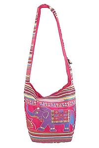 Сумка кросс-боди вышивка "Слон" №19