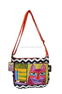 Сумка хлопок с декоративой отделкой №62