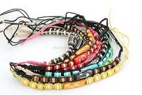 Украшение  Браслет-фенечка (набор из 12) №135