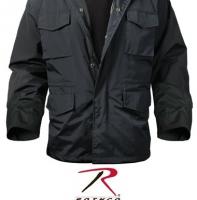 Нейлоновая черная курточка М- 