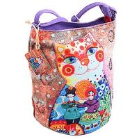 Сумка хлопок с декор. отделкой №162