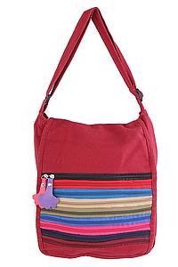 Сумка хлопок на лямке " молнии"  №162