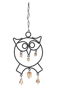 Колокольчик подвесной "Сова" №86