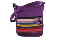 Сумка хлопок на лямке " молнии"  №120