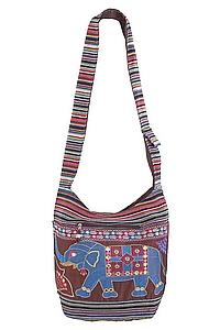 Сумка кросс-боди вышивка "Слон" №111