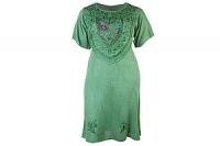 Платье (вискоза) с вышивкой №102