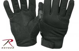 Черные полицейские перчатки 